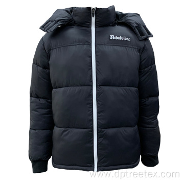 Men's Winter Windproof Quilted Cotton Padded Puffer Jacket